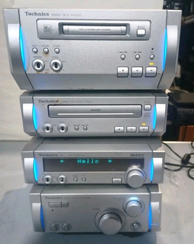 Technics amp tuner mini desk - amp, tuner,