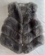 Wunderschöne Kunstfell Weste Neuwertig 42