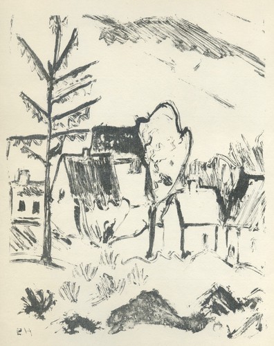 Erich heckel häuser in - heckel,
