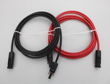 Profi-Verbindungskabel Verlängerungskabel beidseitig Solarkabel 6mm²-3m NEU