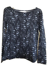 H&M Logg Langarm Pullover Oberteil dunkelgrau Gr. S ausverkauft