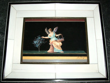 Antikes sign. Gemälde