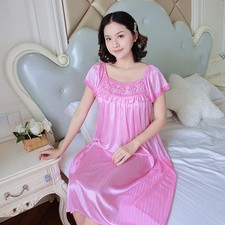 Damen Nachthemd Aus Polyester