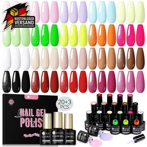Nagellack set farben - nagellack,