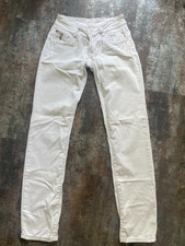 Weiße Miss Vivi Damen Jeans Hose Gr. 38