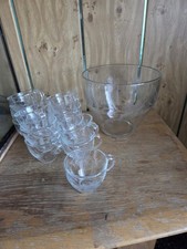 Tolles Vintage Bowle-Set aus