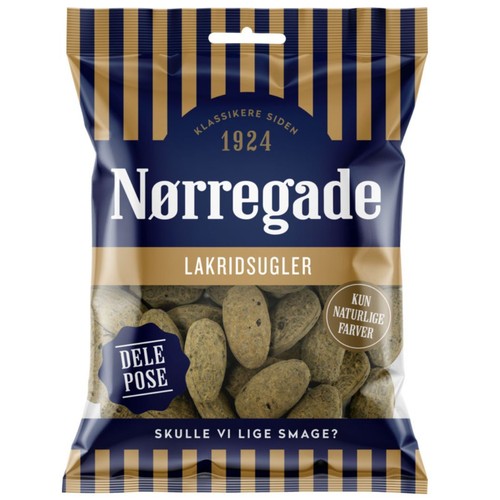 Nørregade lakridsugler 270g - 270g, |