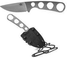 Sanrenmu Fixed HORNY Naked Neck-Knife 8Cr13MoV Stahl Jagdmesser Outdoormesser 