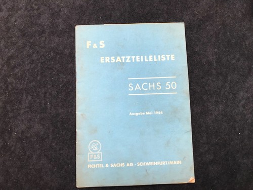 Ersatzteilliste sachs mai - sachs, 50