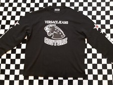 VERSACE JEANS COUTURE* SWEATER HERREN* LANGARMSHIRT OVERSIZE* NEU GR.L
