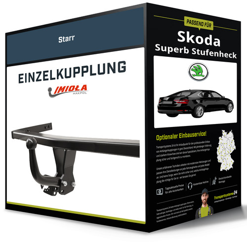 Starre anhängerkupplung für - anhängerkupplung,
