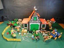 Playmobil ***Rarität*** Bauernhof 3716-A/1992, Traktor, Kutsche, ohne OVP!