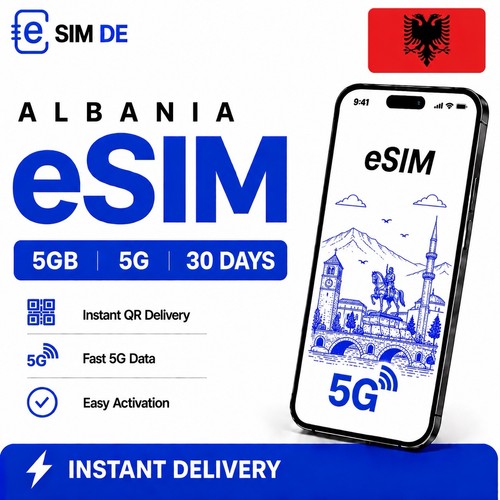 Albania albanien esim - 🇦🇱,