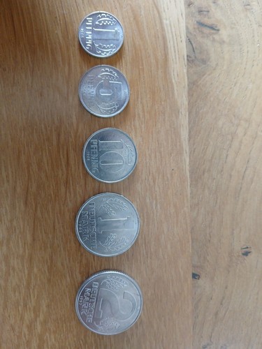 Stück ddr münzen 5 - 5, 10