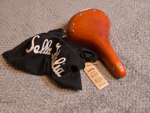 Sattel selle italia - italia, echtleder