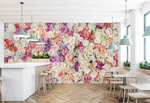 Farbe rosen q2834 tapete - farbe,