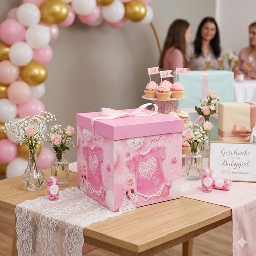 Baby geschenkbox geburt - baby,