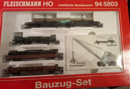 Fleischmann bauzug zugset - fleischmann, h0