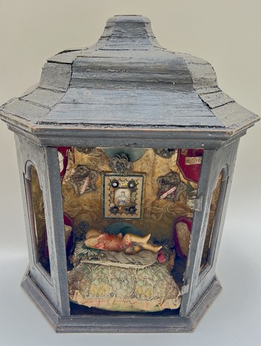 Antiker reliquienschrein mit - reliquienschrein,