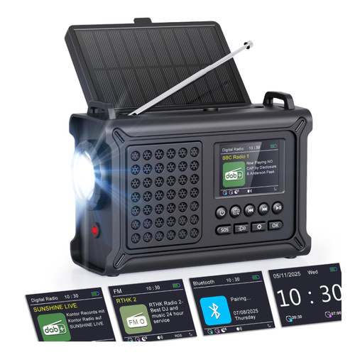 Rocam kurbelradio dab - kurbelradio,