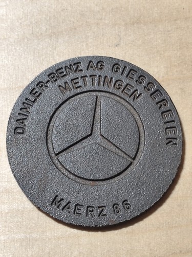 Plakette schild mercedes benz - plakette/schild,