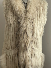 Kaninchenfell Weste Oakwood Gr.2 Beige 