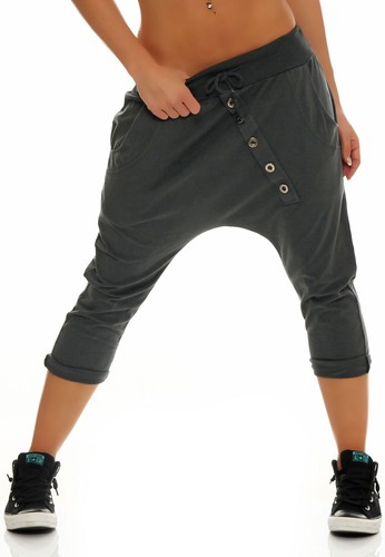 Damen sweathose kurz mit - damen,