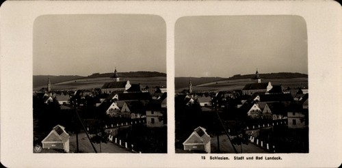 Stereo foto lądek - foto, zdrój