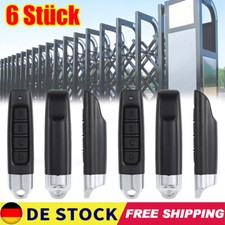 6 X 433mhz universal Fernbedienung Garagenöffner Garagentor Handsender Sender DE