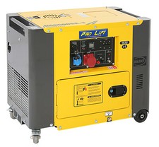 Stromerzeuger 5,5kW Diesel Silent Notstromaggregat 230/400V Stromaggregat W2463