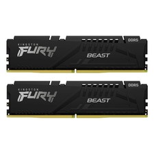 Kingston FURY Beast Schwarz 64GB Kit (2x 32GB) DDR5-6000 EXPO DIMM Arbeitsspeich