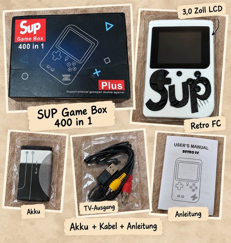 Sup game box 400 - retro, fc