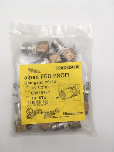 übergang mit alpex f50 - fr, ig