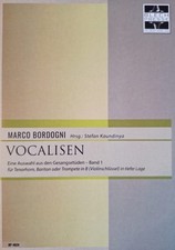 Musiknoten: 33 Vocalisen Nr. 1
