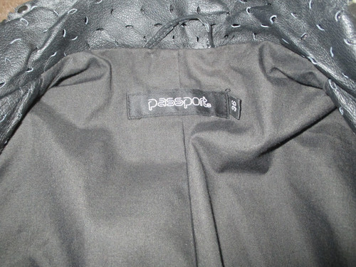 Damen lederjacke von - lederjacke, passport
