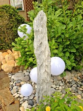 Felsen Stele Naturstein Granit