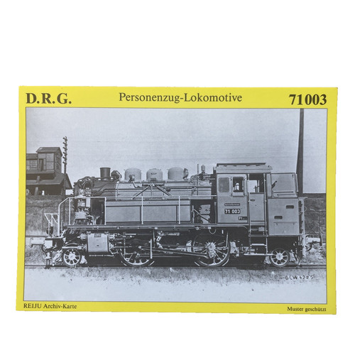 Postkarte zug eisenbahn - postkarte,