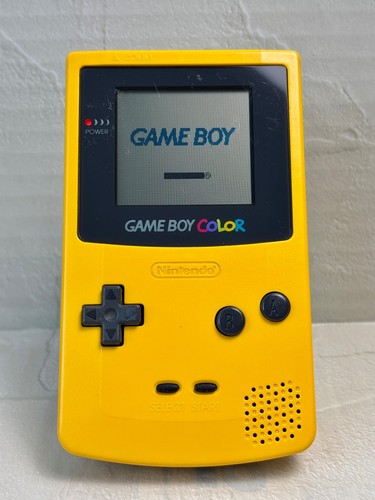 Nintendo game boy color - color, gelb