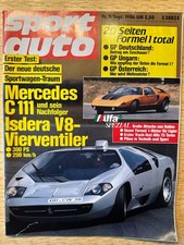 Sport Auto Ausgabe 9/1986 Nr. 9 Mercedes C111