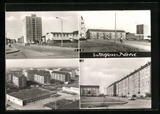 AK Wolfen-Nord, Straße der Republik, Franz-Mehring-Straße, Kinderkrippe 