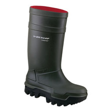 Dunlop Sicherheitsstiefel Arbeitsschuhe EN20345 S5 CI SRC Thermo Purofort grün