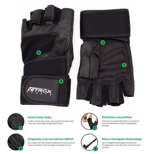 Trainingshandschuhe leder - trainingshandschuhe,