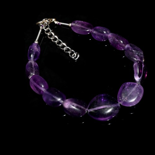 Natürlicher amethyst glatt - natürlicher,