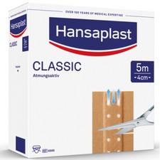 Hansaplast Classic Pflaster 4 cm / 6 cm / 8 cm x 5 Meter OVP v.med.Fachhändler