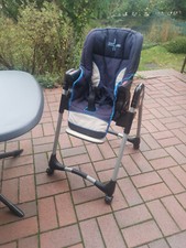 Hauck Kinderhochsitz, Metallgestell mit Sitzpolster und abnehmbaren Tisch