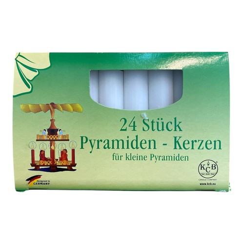 Pyramidenkerzen premium 24er - pyramidenkerzen,