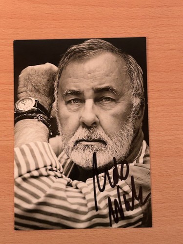 Udo walz autogrammkarte - udo,
