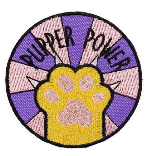 Puppy power hund bestickt - puppy,