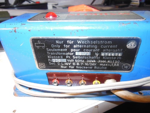 Märklin 6117 lichttrafo - märklin,