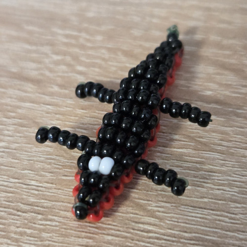 Miniaturfigur krokodil aus - krokodil,